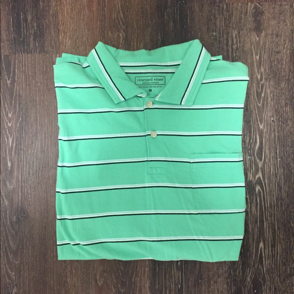 Vineyard Vines Short-Sleeve Polo Shirt with Pocket